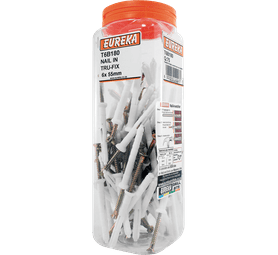Eureka 6 x 55 mm Nail In Tru-Fix Q75