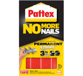Pattex No More Nails Removable Mounting Strips 3 kg