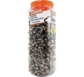Eureka 5.5 x 25 mm Tek Screw Hex coarse Q400