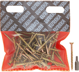 Eureka 1FE60U 4 x 50 mm Cut Screw Smooth Shank 50 Pack