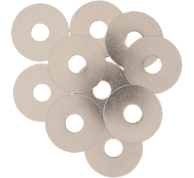 Build and Fix 10 x Stainless Steel Fender Washers (45 x 13 x 1.2mm)