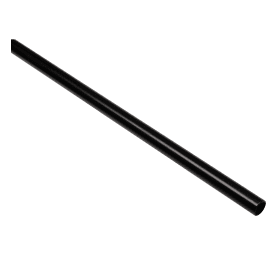 Gothic Curtain Rod Black 22 mm x 3.0 m Steel Decorative Window Pole