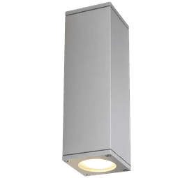 Design House LED Double Square Wall Washer Chrome