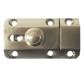 Euro Brass Auto Bolt Nickel 50 mm