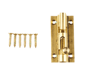 Mackie Barrel Bolt Neck Brass 50 mm