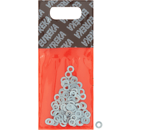 Eureka 100 x Small Flat Washers 3 mm