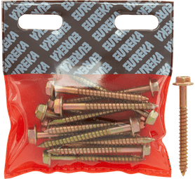 Eureka 3A85 6.35 x 65 mm Top Speed Screw 6. 15 Pack
