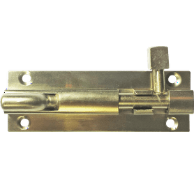 Euro Brass Bolt Necked H/D Satin Nickel 100 x 32 mm