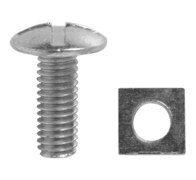 Build and Fix BP-GB0616-40 40 x Gutter Bolts and Nuts 6 x 16 mm