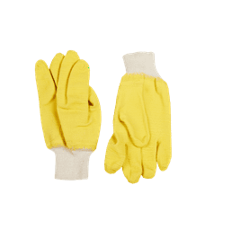 Pioneer G032 Comarex Knitted Wrist Glove Yellow