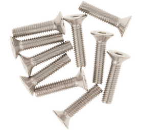 Build and Fix 10 x Countersunk Allen Cap Hex Socket Screws 6 x 25 mm