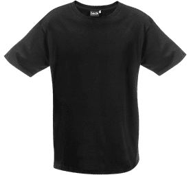 Beck Cotton Crew Neck T-Shirt Black Extra L