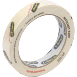 Academy Masking Tape 60' 18mm X 40M Clear
