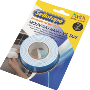 Academy Mount Hang Tape 18 X 2mm X 1M