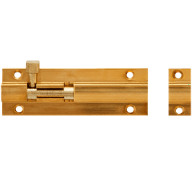 Mackie Straight Brass Barrel Bolt 150 mm