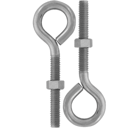 Build and Fix 2 x Eye Bolt 75 mm x M8