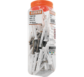 Eureka 8 x 60 mm Nail In Tru-Fix Q50