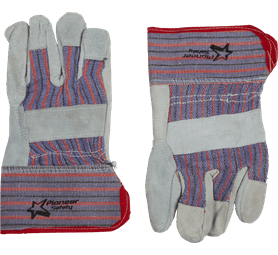 Pioneer G005 Candy Stripe Leather Glove Grey