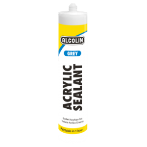 Alcolin Acrylic Sealant 280ml Grey