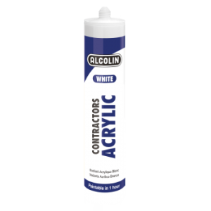 Alcolin Contractor Acrylic Sealant 260ml White