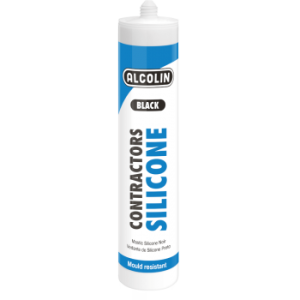 Alcolin Contractors Silicone 260ml Black