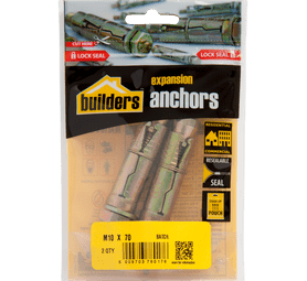 Build and Fix 704990 2 x Expansion Bolt 70 x 10 mm