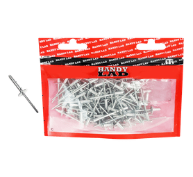 Rutherford 50 x Large Flange Aluminium Rivets 30 x 4.8 mm