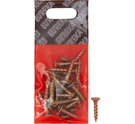 Eureka 25 x Full Thread Chipboard Screws 5 x 25 mm