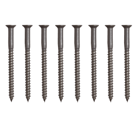 Eureka 1BJ90U 5.5 x 75 mm W/Screw Countersunk Steel 8 Pack