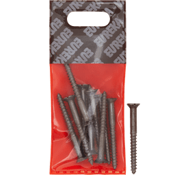 Eureka 1BJ70U 5 x 50 mm W/Screw Countersunk Steel 10 Pack