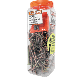 Eureka 6 x 60 mm Cut/Screw Smooth Shank Yp Q125