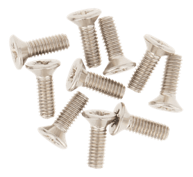 Build and Fix 10 x Countersunk Head Machine Screws 4 x 12 mm