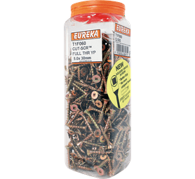 Eureka 5 x 30 mm Cut/Screw Full Threaded Yp Q500