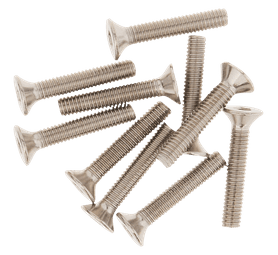Build and Fix 10 x Countersunk Allen Cap Hex Socket Screws 3.5 x 16 mm