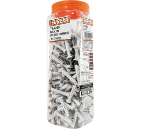 Eureka 5 x 35 mm Nail In White Rimmed Q250