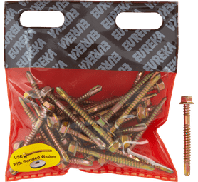 Eureka 30 x Tek Hex Screws 5.5 x 50 mm