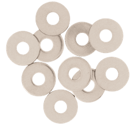 Build and Fix 10 x Stainless Steel Fender Washers (16 x 5 x 1.6mm)