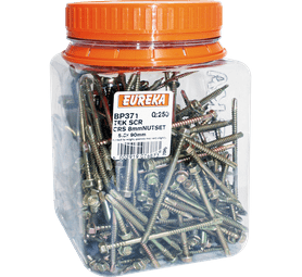 Eureka 5.5 x 90 mm Tex Screw Hex coarse 250 Pack
