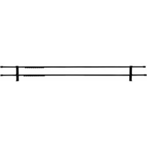 Black Curtain Track Double 3.0M