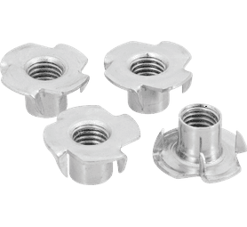 RJK Threaded Nut M10 Steel 4 Pack