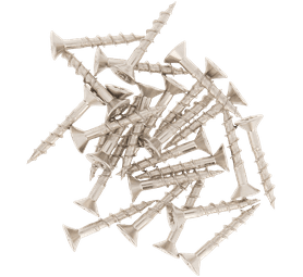 Build and Fix 25 x Pozi Chipboard Screws 4 x 25 mm