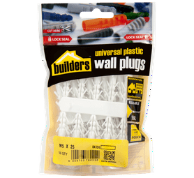 Build and Fix 50 x Wall Plugs 5 x 25 mm