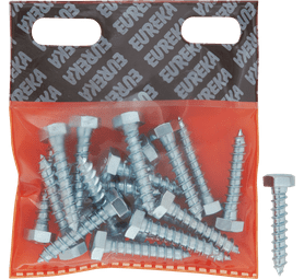 Eureka 1CC20U 8 x 40 mm Coach Screw Galvanised 20 Pack