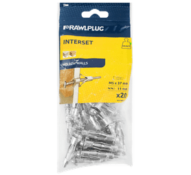 Rawlplug 20 x Interest Hollow Cavity Wall Anchor (M5 x 37mm)
