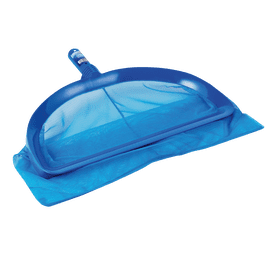 Bluechem Leaf Rake – Deep Net Pool Skimmer for Manual Debris Removal Bolt-On or Quick Connect