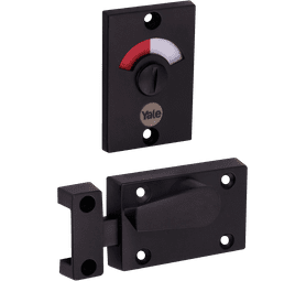 Yale Indicator Bolt Lock Matt Black