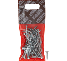 Eureka 75 x Full Thread Chipboard Screws 3.5 x 20 mm