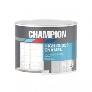 Champion High gloss Enamel 1L Cream