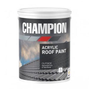 Champion Roof Paint 5L Burgandy