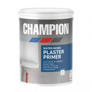 Champion Water Based Plaster Primer 5L White